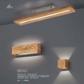 Brad lampy z naturalnego drewna do domu Trio Lighting