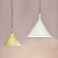 lampy wiszące Konko Bamboo Yellow i White do pokoju dziecięcego Loftlight