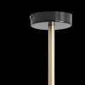 czarno złota lampa sufitowa Trevo 6 Brass 1083K40 Aldex