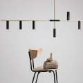 Aldex Trevo 6 Brass 1083K40 nowoczena lampa wisząca do salonu