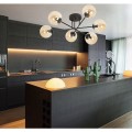 designerska lampa sufitowa do kuchni Brendi 6B BL Miodowy Emibig