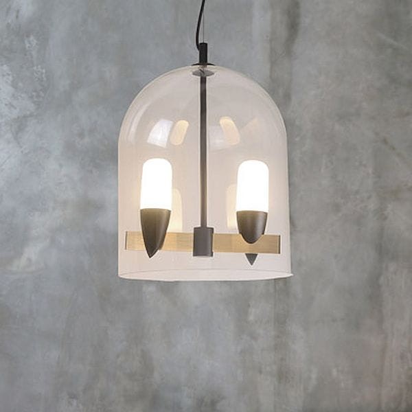 lampa wisząca LED Ledea Sakai 50233075 styl japoński klosz szklany średnica 30 cm