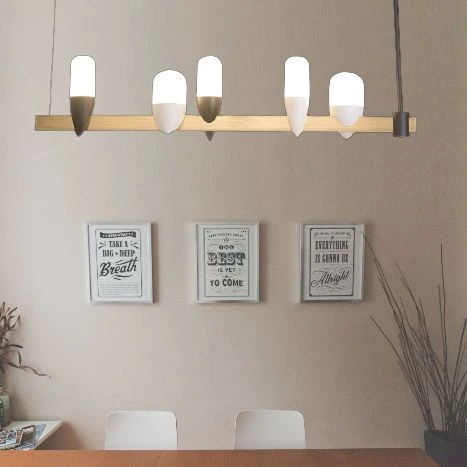Ledea Sakai lampa wisząca do pokoju w stylu japońskim 5 x LED 1750 lm 3000K