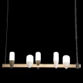 Lampa wisząca do salonu Sakai LEDEA 50233078 5 żarówek LED