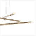 Tubo 1072K30 złota lampa wisząca nad stół 6xE14 Aldex Artera
