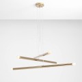 Aldex Tubo 1072K30 złota lampa wisząca