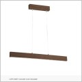 LOFTLIGHT-Concrete Line lampa wisząca listwa z betonu chocolate