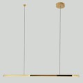 eleganckie oświetlenie Maxlight lampa wisząca Trio 1 P0425D Gold