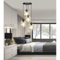 lampa wisząca miodowe klosze Istar 4BL 681/4 Premium Emibig