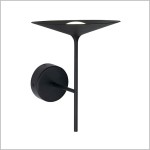 Hana czarny lub złoty minimalistyczny kinkiet LED 6W MAXlight