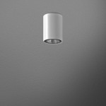 Pet Natynkowy 9 cm lampa sufitowa tuba biała mat 1xGU10 AQForm