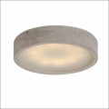 plafon betonowy Led okrągły 36cm lampa sufitowa Plan GREY LoftLight