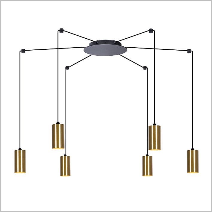 lampa wisząca w kształcie pająka Vigo K-4893 Kaja