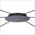 lampa Vigo K-4893 Kaja czarna metalowa podsufitka