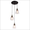 Kaja Samanta K-8036B-3 lampa wisząca na okrągłej podsufitce