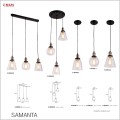 Samanta lampy wiszące polski producent Kaja