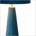 Velvet Turquoise lampa z aksamitną podstawą Lucide Extravaganza 10501-81-37