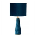Lucide Extravaganza Velvet Turquoise 10501-81-37 lampa niebieska