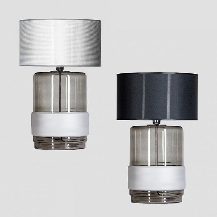 4concepts Umbriel Anthracite lampy stołowe z abażurem polskie wzornictwo