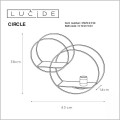 lampa ścienna  1xE27 Circle 21225-01-30 Lucide