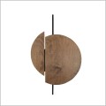 Nowodvorski kinkiet LED drewno metal styl loftowy SunSet C 7654