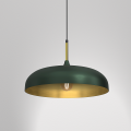 Milagro Lincoln Green Gold MLP7900 zielono złota lampa wisząca