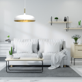lampa wisząca w stylu glamour Milagro Lincoln White Gold