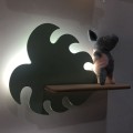 Candellux Kinkiet LED z półeczką na telefon Monstera 21-00941