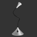 Viper black silver lampa na biurko z elastycznym ramieniem Reality R52391187