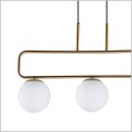 Jove lampa białe szklane kule Candellux 33-01573
