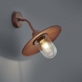 miedziana zewnętrzna lampa industrialna 30cm Trio Brenta 201760124