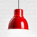 czerwona lampa wisząca do kuchni TAR Reflex Mini Red