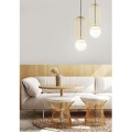 Maytoni lampy do salonu w stylu mid-century Telford