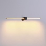 Wand 467A czarno złoty kinkiet obrazowy LED 10W Elkim Lighting