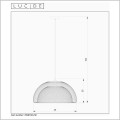 Lucide Mesh 78387/01/30  wymiary