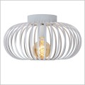 plafon w stylu  vintage biały druciany 40cm 1xE27 Manuela 78174/40/31 Lucide