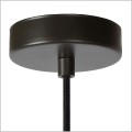 Lucide Mesh 78387/01/30 Lucide okrągła czarn\ podsufitka