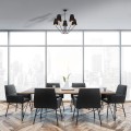 żyrandol do jadalni nad stół Eko-Light Milagro Victoria Black MLP4913